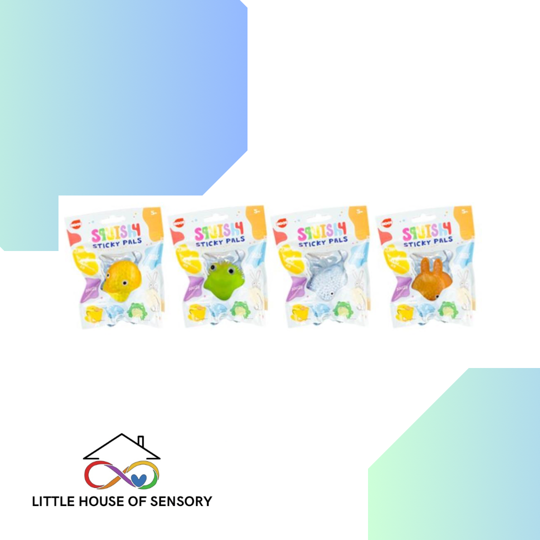 SQUISHY ANIMAL STICKY PALS
