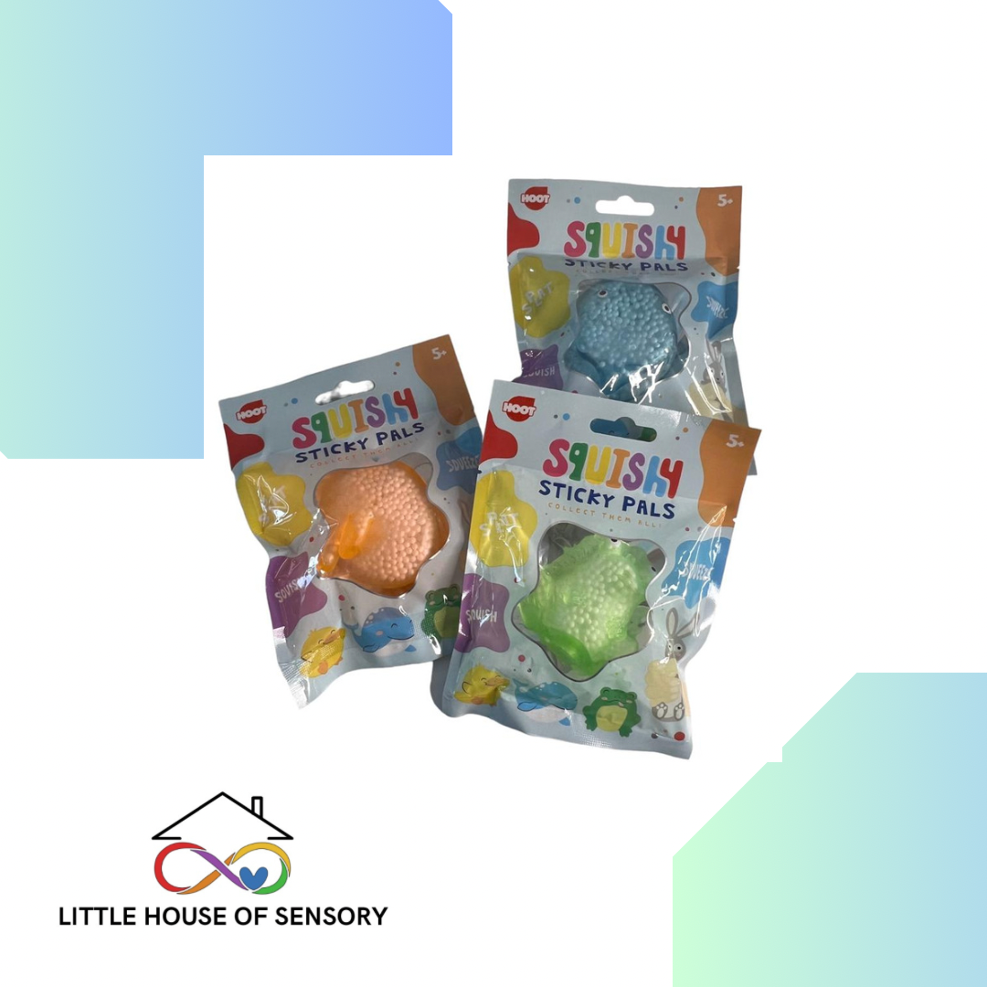 SQUISHY ANIMAL STICKY PALS