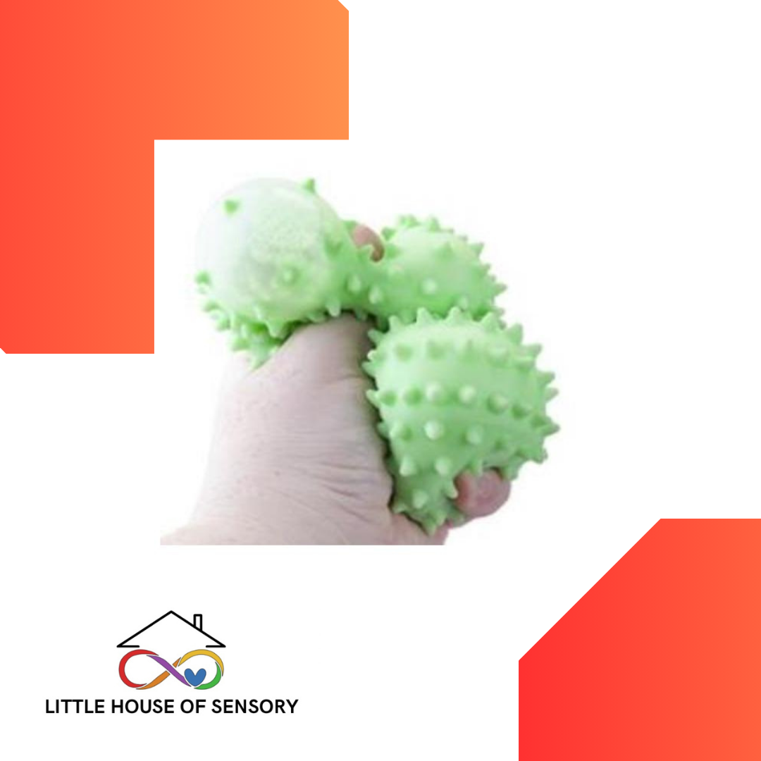 SPIKEY CYLINDER SQUISHY TOY