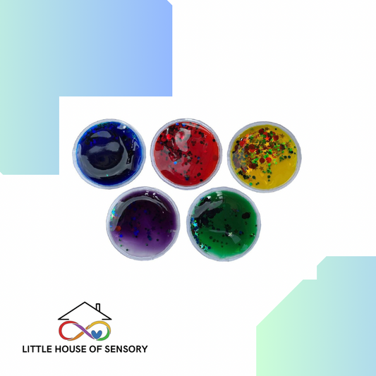 Gel Glitter Circles