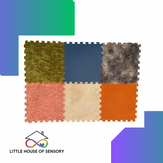 Textured Floor Tiles 6 Pack